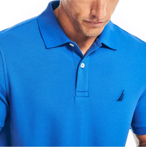 Vista 4 de Nautica Polo de cubierta de ajuste clásico para hombre
