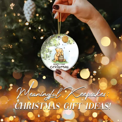 Vista 7 de Adornos de Primera Navidad del Bebé 2025 Adorables Decoraciones del Primer Árbol de Navidad del Bebé Recién Nacido 2025, Regalo de Recuerdo