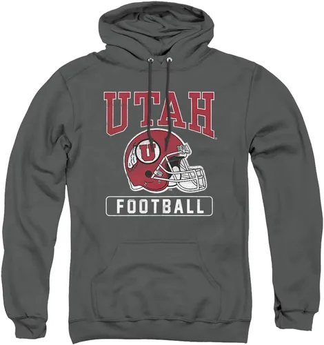 Vista 7 de University of Utah Sudadera con capucha oficial de baloncesto unisex para adultos
