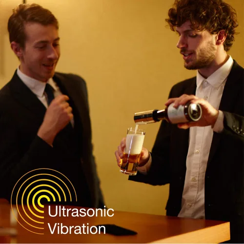 Vista 3 de GREEN HOUSE Máquina de espuma de cerveza embotellada: impresionante regalo compacto para los amantes de la cerveza. Cerveza embotellada básica