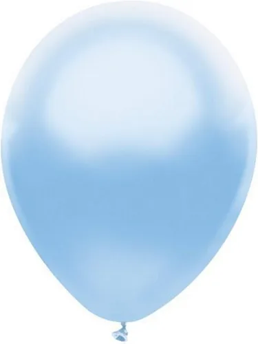 Vista 7 de Globos de látex de color estándar fabricados en los Estados Unidos, 10 unidades, verde neón