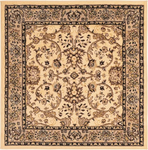 Vista 89 de Unique Loom Sialk Hill Collection - Alfombra de área - Washington (2 pies 2 pulgadas x 3 pies 1 pulgada, rectangular, marrón/negro)