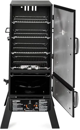 Vista 2 de Masterbuilt MPS 230S - Ahumador de propano, 30 pulgadas, color negro