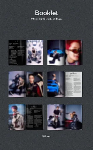 Vista 2 de (Libro de fotos Ver.) NCT 127 3 2 Baddies 4º Álbum (2 Baddies Ver.)+Tienda Tarjeta Regalo K-POP Sellado