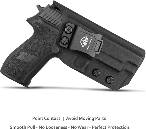 Vista 2 de Funda para Sig P226 IWB / OWB Kydex: Sig Sauer P226 de tamaño completo de 4.4'' de cañón - Portador oculto en la cintura interior / Portador