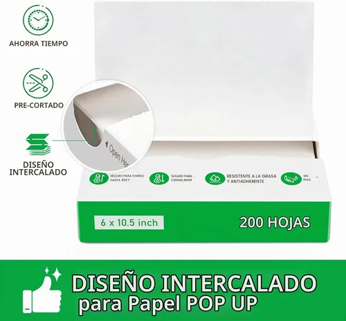 Vista 3 de EcoDispose 2000 hojas de papel precortadas de 6 x 10.5 pulgadas, color Blanco