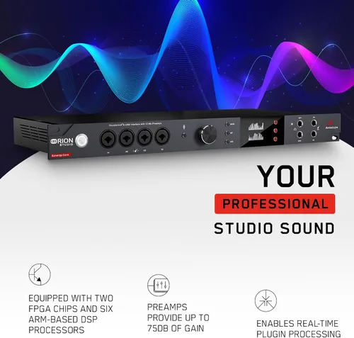 Vista 3 de Antelope Audio Interfaz de audio Orion Studio Synergy Core con 12