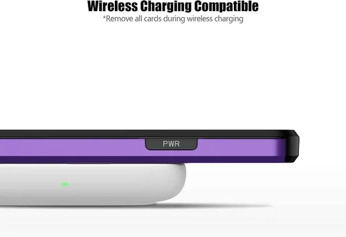 Vista 92 de Nvollnoe - Funda para iPhone 14 con tarjetero [tienda de 5 tarjetas] Negro - Almacenamiento más grande