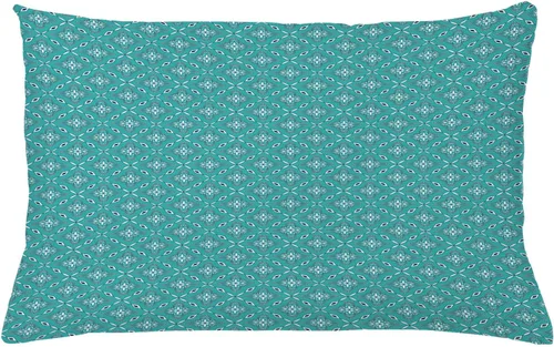 Vista 43 de Ambesonne Tiki Bar - Funda de cojín para cojín de hombre nativo con ilustración de dibujos animados, disfraz tribal prehistórico, funda de almohada