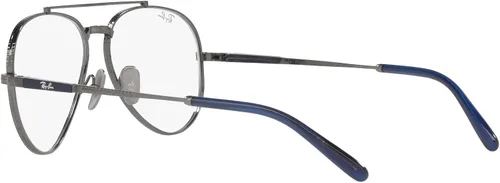 Vista 5 de Ray-Ban RX8225v Aviator Titanium Pilot - Marcos para gafas graduadas