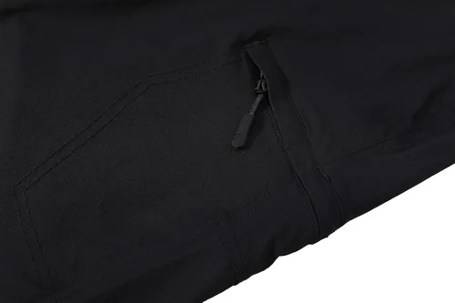 Vista 5 de Pantalones cortos elásticos de secado rápido para hombre, pantalones cortos de trabajo ligeros, 6 bolsillos para ciclismo, viajes, camping