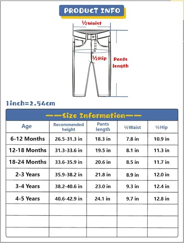 Vista 6 de KIDSCOOL SPACE Pantalones de mezclilla rasgados con cintura elástica para bebés y niños pequeños