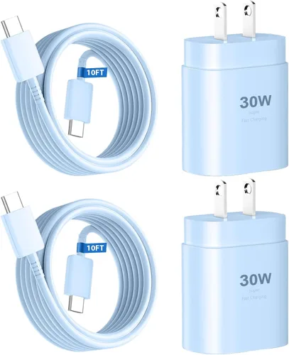 Vista 15 de Cargador USB C de 30 W para iPhone 15/15 Pro Max/15 Pro/15 Plus/Samsung Galaxy S23 Ultra/S23/S23+/S22/S22 Ultra/S22+/S22+/S21 Ultra/S20 Ultra/Note