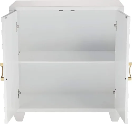 Vista 7 de 55 Downing Street Bertolli - Armario decorativo de lujo moderno de 30 pulgadas de ancho, color blanco