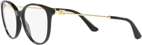 Vista 3 de Dolce & Gabbana Gafas graduadas DG 3363 501 Negro, Negro