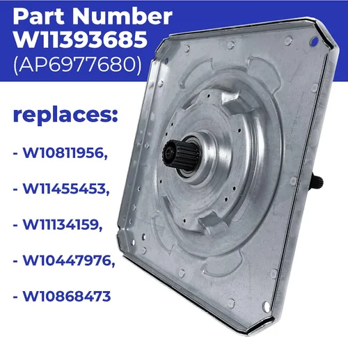 Vista 2 de La caja de engranajes W11393685 del proveedor con sede en EE. UU. reemplaza W10447976, W10811956, W10868473, W11393686, W11455453 y Slider W10734521