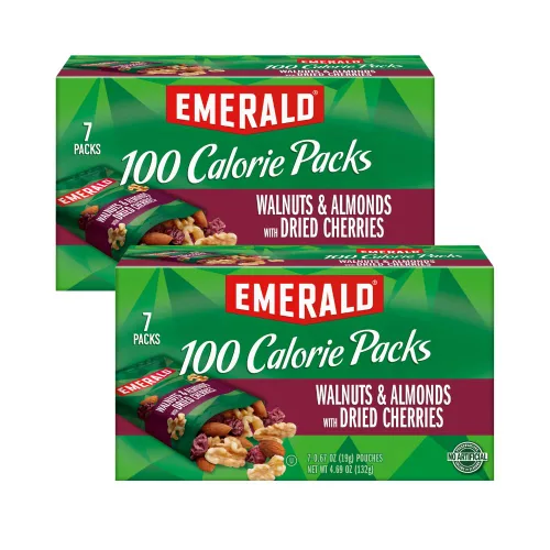 Vista 16 de Emerald Nueces secas de almendras tostadas, paquetes de 100 calorías, 7 unidades (paquete de 2)