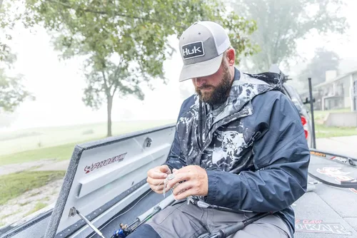 Vista 7 de HUK Chaqueta impermeable para hombre Torurnament a prueba de viento y agua