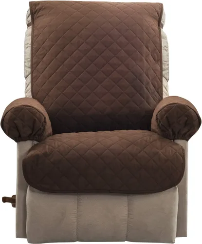 Vista 9 de Zenna Home Funda reversible para muebles, funda para sofá, marrón