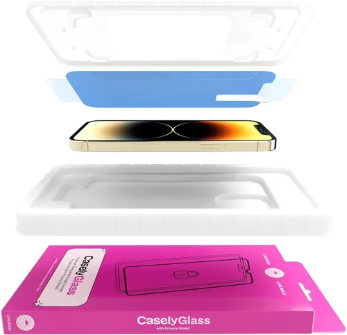 Vista 10 de Casely Protector de pantalla de vidrio templado para iPhone 11 Pro Max/iPhone XS Max