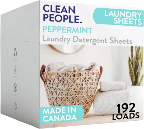 Vista 14 de The Clean People Hojas de detergente para ropa – Jabón de lavandería – Ultra concentrado, embalaje reciclable, combate las manchas – Mañana