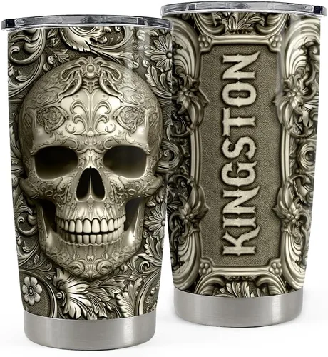 Vista 18 de SANDJEST Taza personalizada para mejores amigas de 20oz y 30oz con tapa - Regalo para mejores amigas, mujeres, niñas, hermana - Navidad, cumpleaños