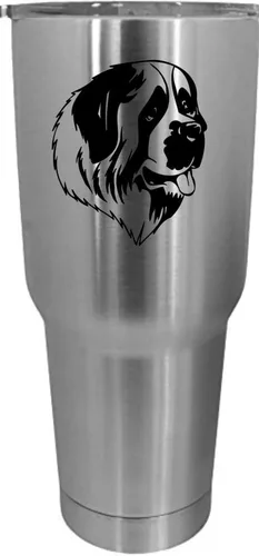Vista 469 de Cairn Terrier - Vaso grabado con temática de perro, 30 onzas