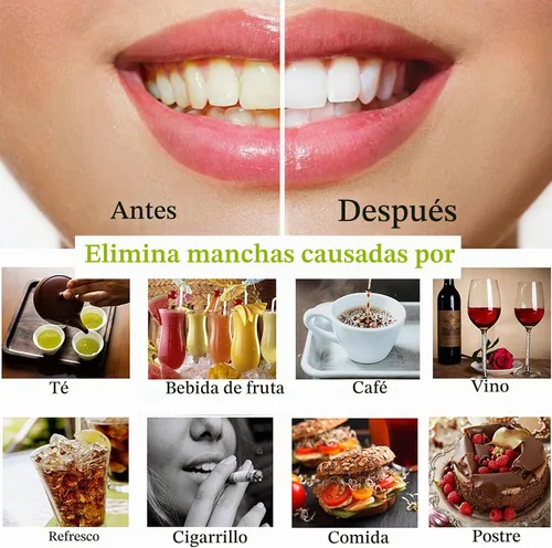 Vista 7 de Polvo de carbón para blanquear los dientes, polvo blanqueador de dientes para el cuidado bucal Establece coco natural, sin daño en esmalte o encías
