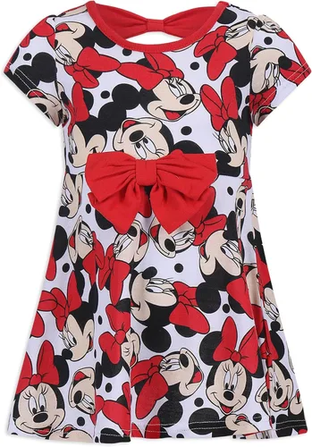 Vista 4 de Disney paquete de 2 camisetas de Minnie Mouse para niña