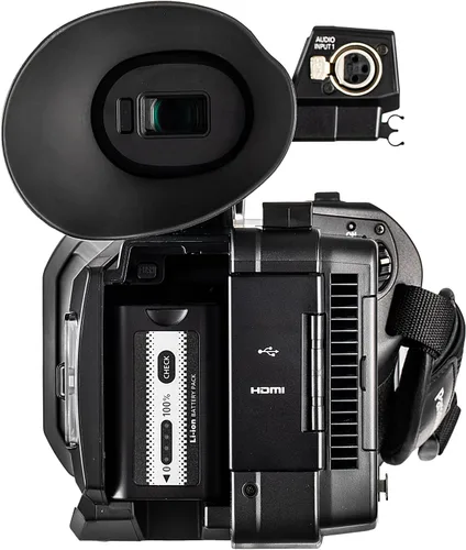 Vista 3 de Panasonic AG-X20ED/HC-X20 4K Videocámara profesional (negro)