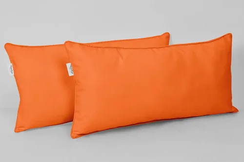 Vista 119 de Funda de almohada lumbar de tela de poliéster para interiores y exteriores, impermeable, rectangular, para todo tipo de clima, para muebles
