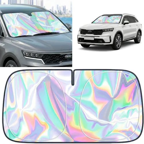 Vista 11 de Parasol para parabrisas BMW X1 E84 2016-2026 – Cubierta plegable para parabrisas X1 E84, accesorios para proteger el coche de los rayos del sol