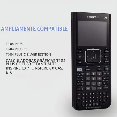 Vista 4 de Adaptador de cargador de pared de cable de carga de 3 pies para Texas Instruments TI-84 Plus CE Calculadora gráfica Texas Instruments TI-84 Plus C