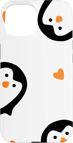 Vista 6 de Cute Penguins Hearts Phone Case for iPhone 17
