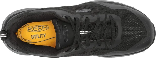 Vista 5 de KEEN Utility Zapatillas de trabajo industriales Sparta 2 de punta baja suave ESD para hombre, Gris negro (Steel GreyBlack), 9.5 Wide