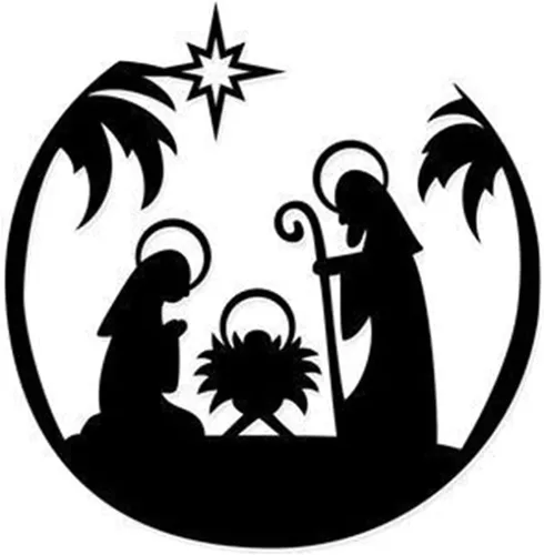 Vista 4 de Plantillas troqueladas de metal para familias de Feliz Navidad, plantillas de corte de estrellas de ángel, para álbumes de recortes, álbumes