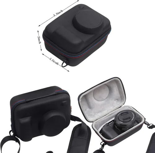 Vista 5 de Funda rígida de EVA para cámaras digitales Sony a5100, a6000, a6100, a6300, a6400, a6500, a6600 y ZV-E10