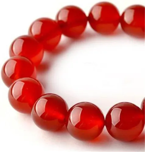 Vista 4 de Panchitalk Pulsera de ágata roja natural Feng Shui Wealth Pi Xiu, pulsera de buena suerte, regalo para mujeres y hombres