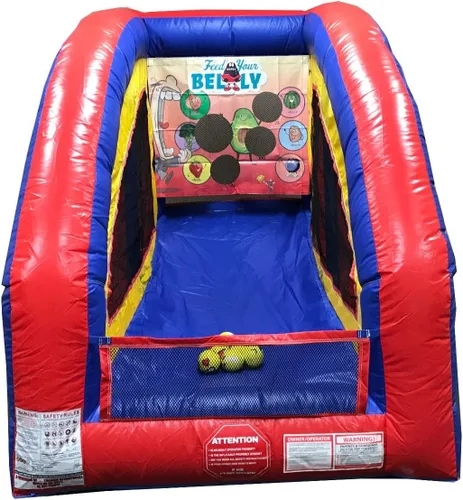 Vista 17 de Juegos de marco de aire sellado Ultralite Lanzamiento de bolas y bolsas Incluye marco, panel, soplador integrado, bolas y bolsa para patios