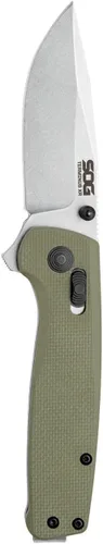Vista 9 de SOG Terminus XR G10 para llevar a diario, cuchillos plegables de bolsillo resistentes EDC ambidiestros Mango G10 Hoja de acero D2 resistente al