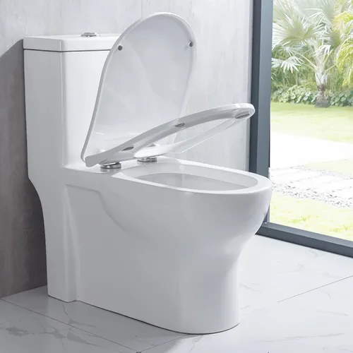 Vista 7 de Asiento de inodoro de cierre suave y enganche rápido alargado - Asientos de inodoro resistentes ajustables con bisagras de acero inoxidable
