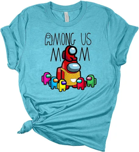 Vista 4 de Among Us Mom Mother's Day Bella - Camiseta para mujer