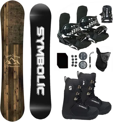 Vista 2 de Symbolic Freedom - Paquete de snowboard y fijaciones y botas para mujer