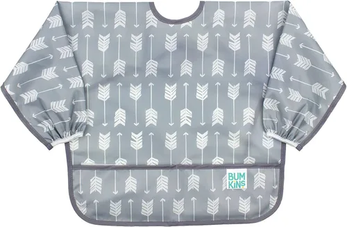 Vista 14 de Bumkins Sleeved Bib for Girl or Boy, Baby and Toddler for 6-24 Mos