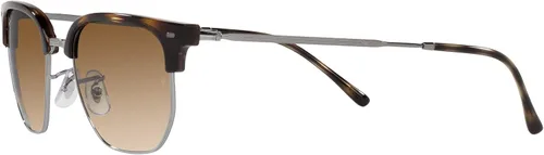 Vista 3 de Ray-Ban RB4416F Nuevas gafas de sol cuadradas Clubmaster Low Bridge Fit