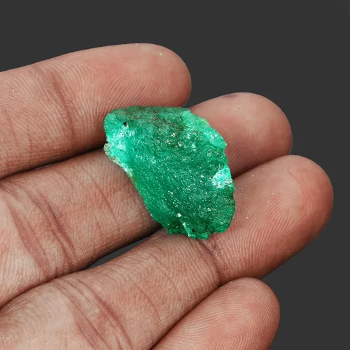 Vista 5 de GEMHUB Piedras preciosas sueltas para la fabricación de joyas, 10-980 quilates, esmeralda verde cruda, piedras naturales Cristal y piedras curativas