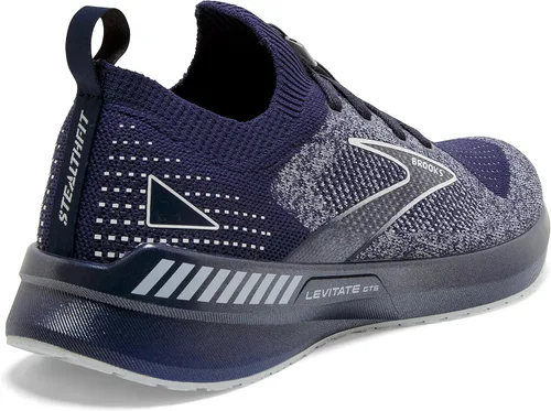 Vista 4 de Brooks Levitate Stealthfit GTS 5 - Tenis de correr de apoyo para hombre