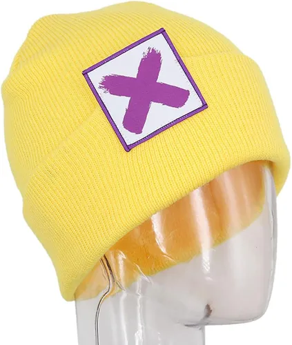 Vista 3 de Killjoy - Gorro de punto Kill Joy para cosplay disfraz de carnaval accesorios para mujeres y hombres unisex
