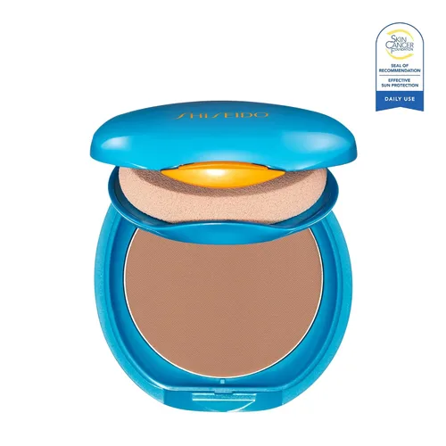 Vista 5 de Shiseido UV Protective Compact Foundation (Refill) SPF 36 - Provides a Natural-Looking Finish & Protects Skin from UV Rays marfil oscuro