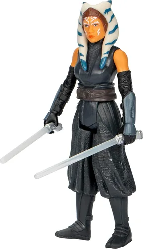 Vista 2 de STAR WARS Epic Hero Series Ahsoka Tano - Figura de acción de 4 pulgadas y 2 accesorios, juguetes para niños y niñas de 4 años